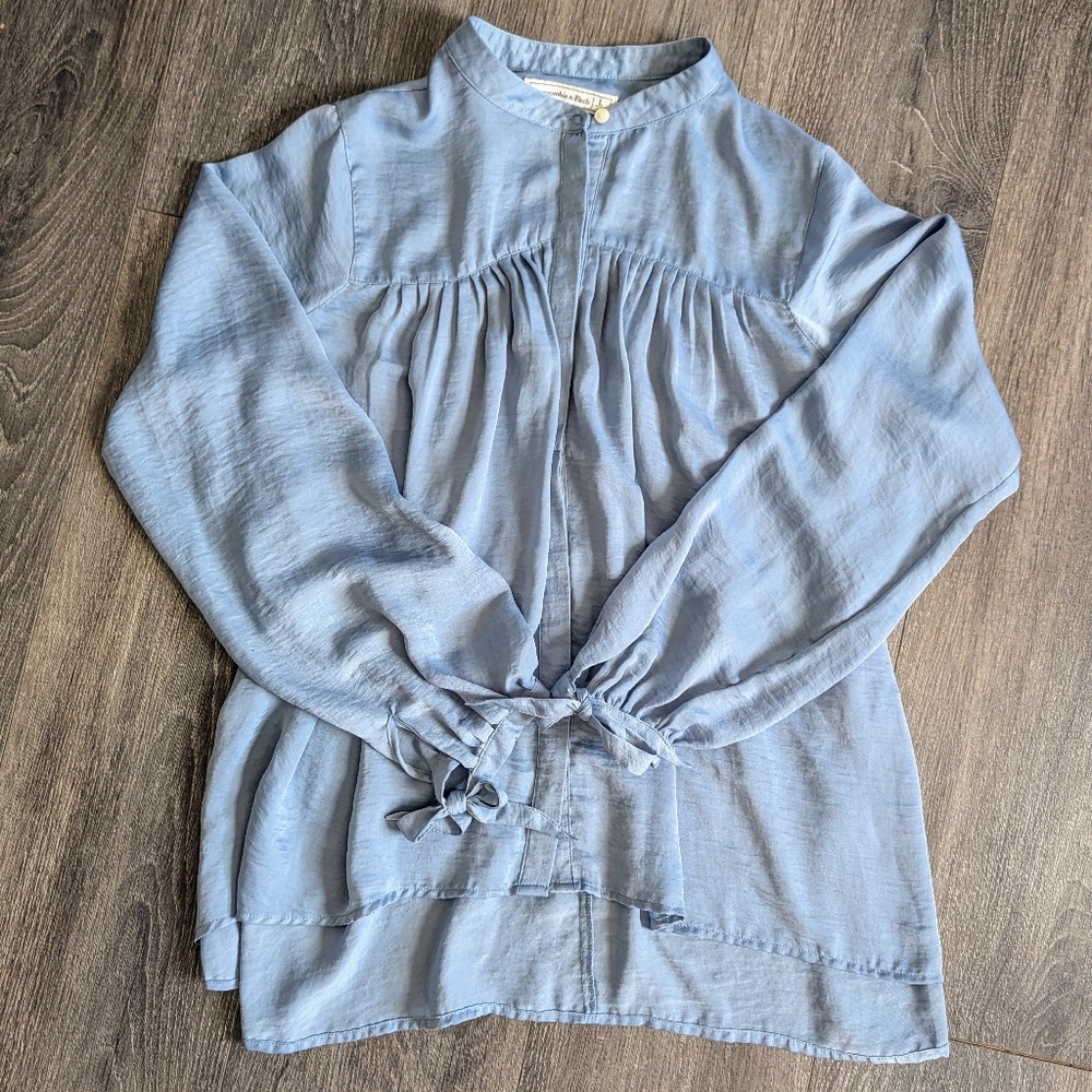 Light Blue Womens Blouse